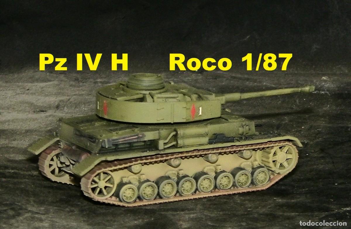 Trenes escala: Panzer IV H del ej&eacute;rcito, Roco 1/87 - Foto 3