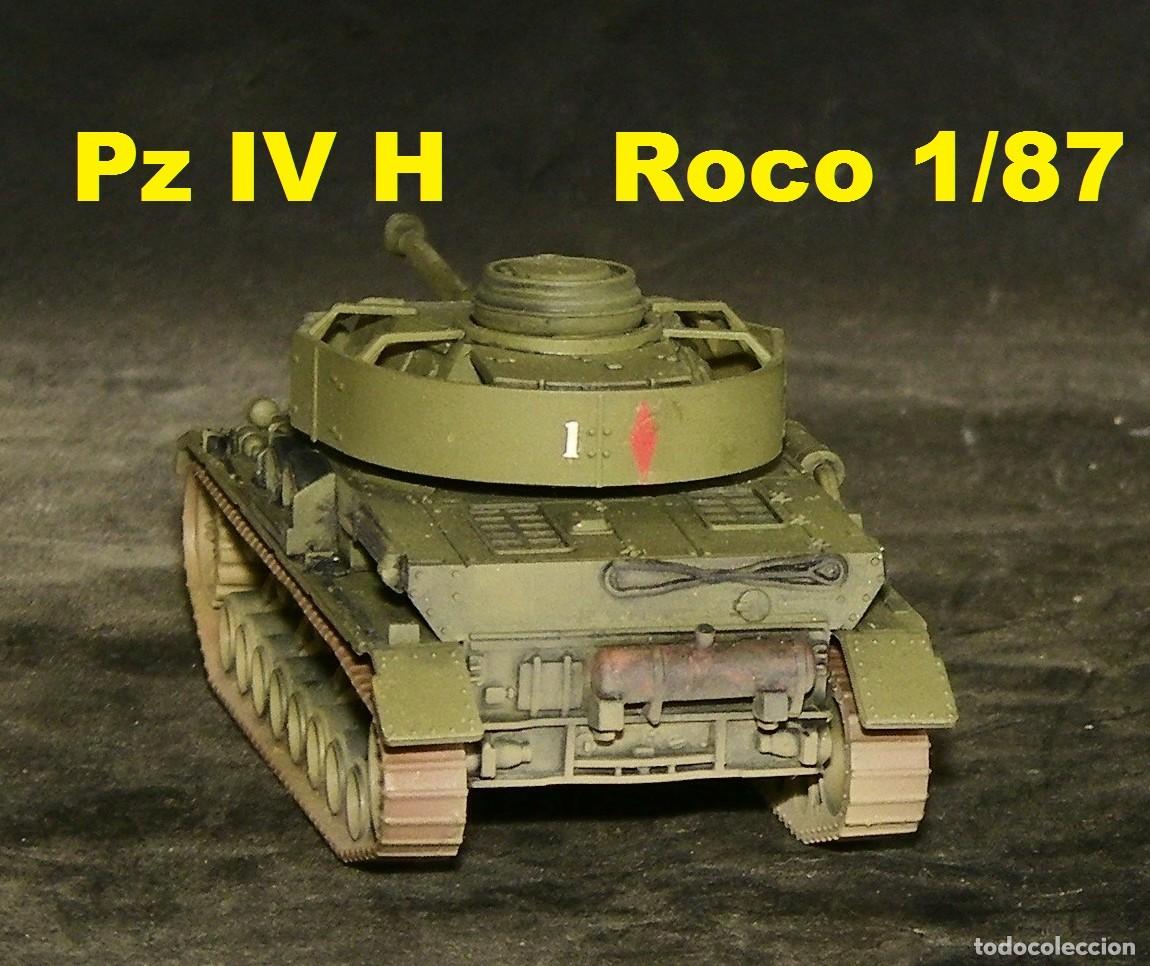 Trenes escala: Panzer IV H del ej&eacute;rcito, Roco 1/87 - Foto 4