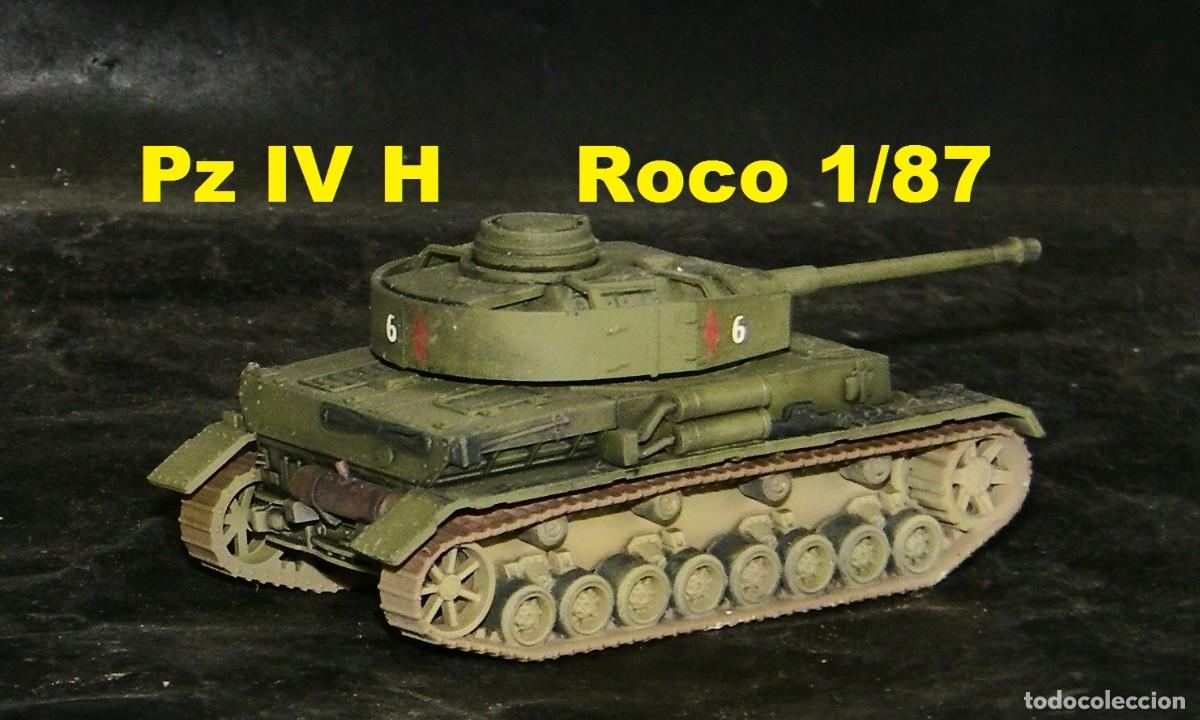 Trenes escala: Panzer IV H del ej&eacute;rcito, Roco 1/87 - Foto 2