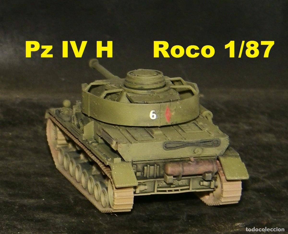 Trenes escala: Panzer IV H del ej&eacute;rcito, Roco 1/87 - Foto 3