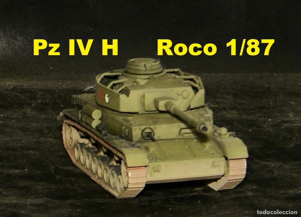 Trenes escala: Panzer IV H del ej&eacute;rcito, Roco 1/87 - Foto 5