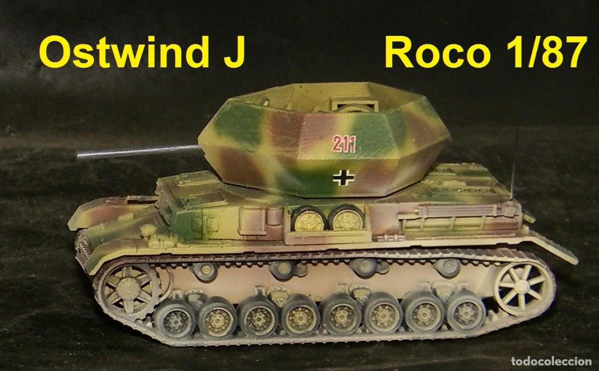 Trenes escala: Flakpanzer Ostwind J, Roco 1/87 - Foto 3