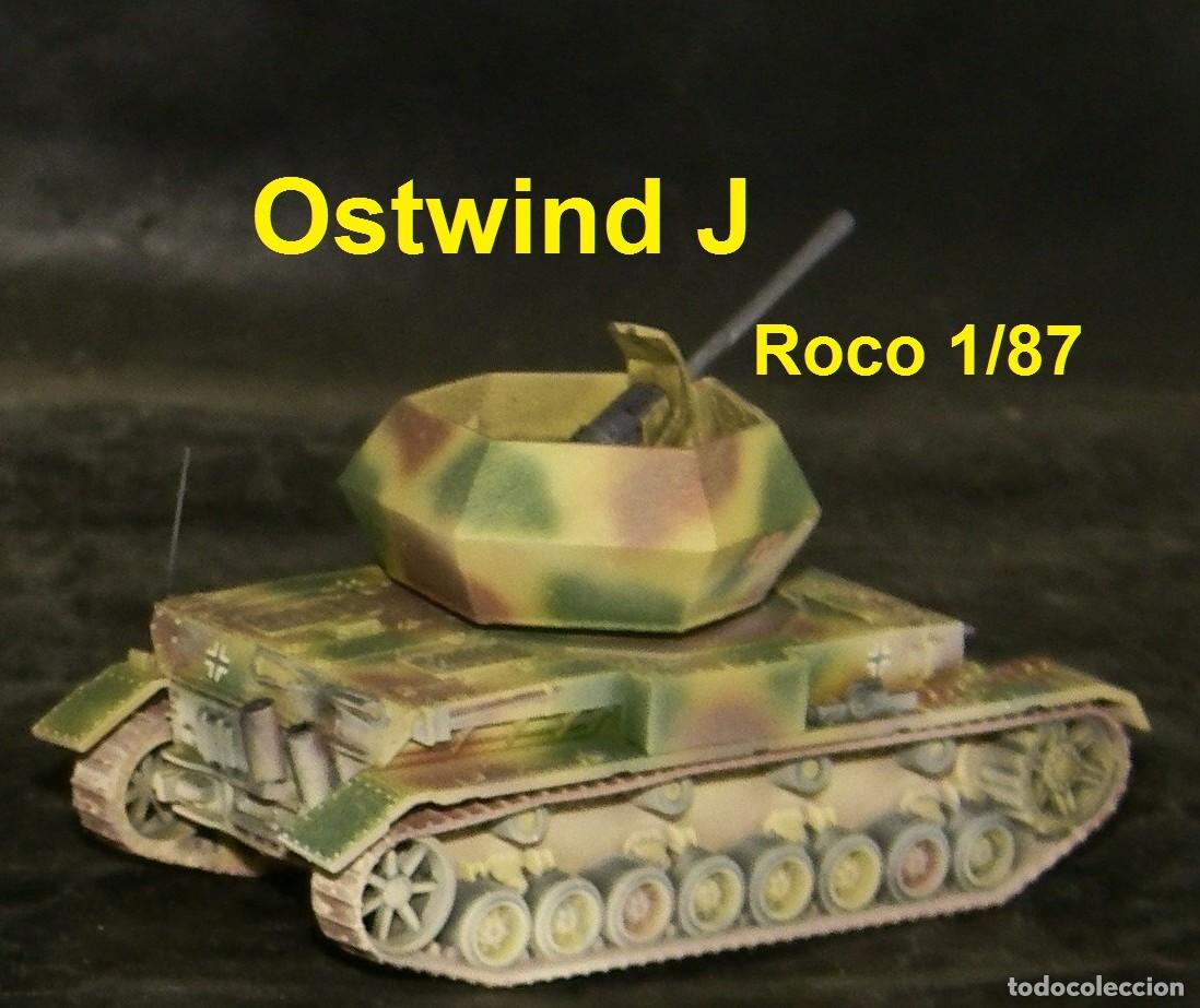 Trenes escala: Flakpanzer Ostwind J, Roco 1/87 - Foto 3