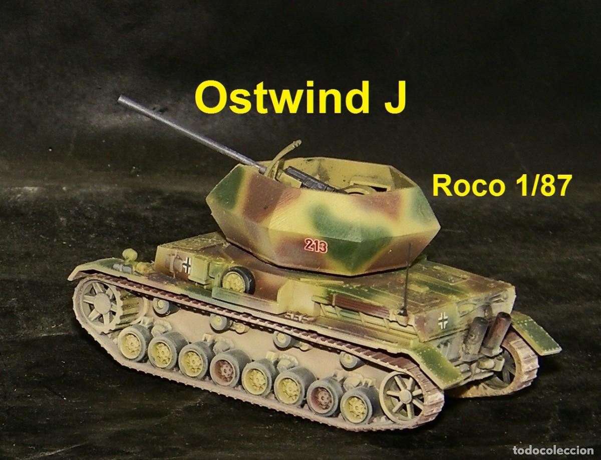 Trenes escala: Flakpanzer Ostwind J, Roco 1/87 - Foto 4