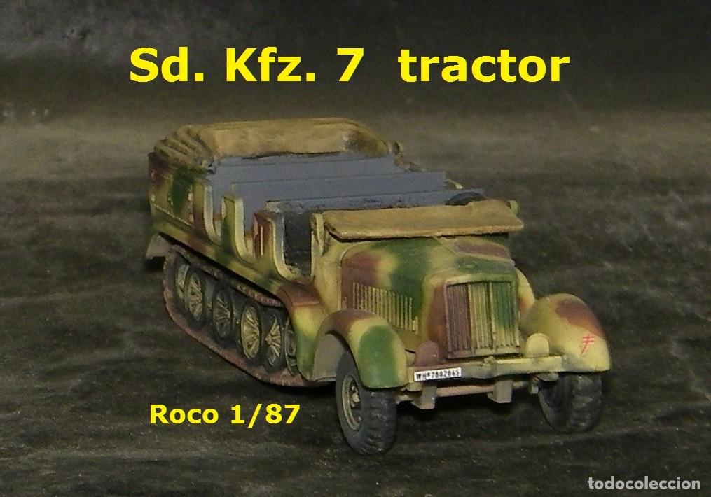 Trenes escala: 8 Ton tractor, Roco 1/87 - Foto 3