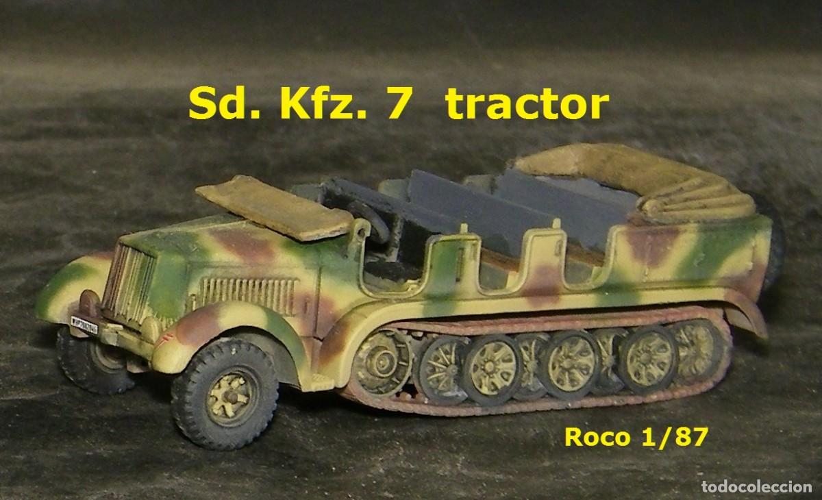 Trenes escala: 8 Ton tractor, Roco 1/87 - Foto 4