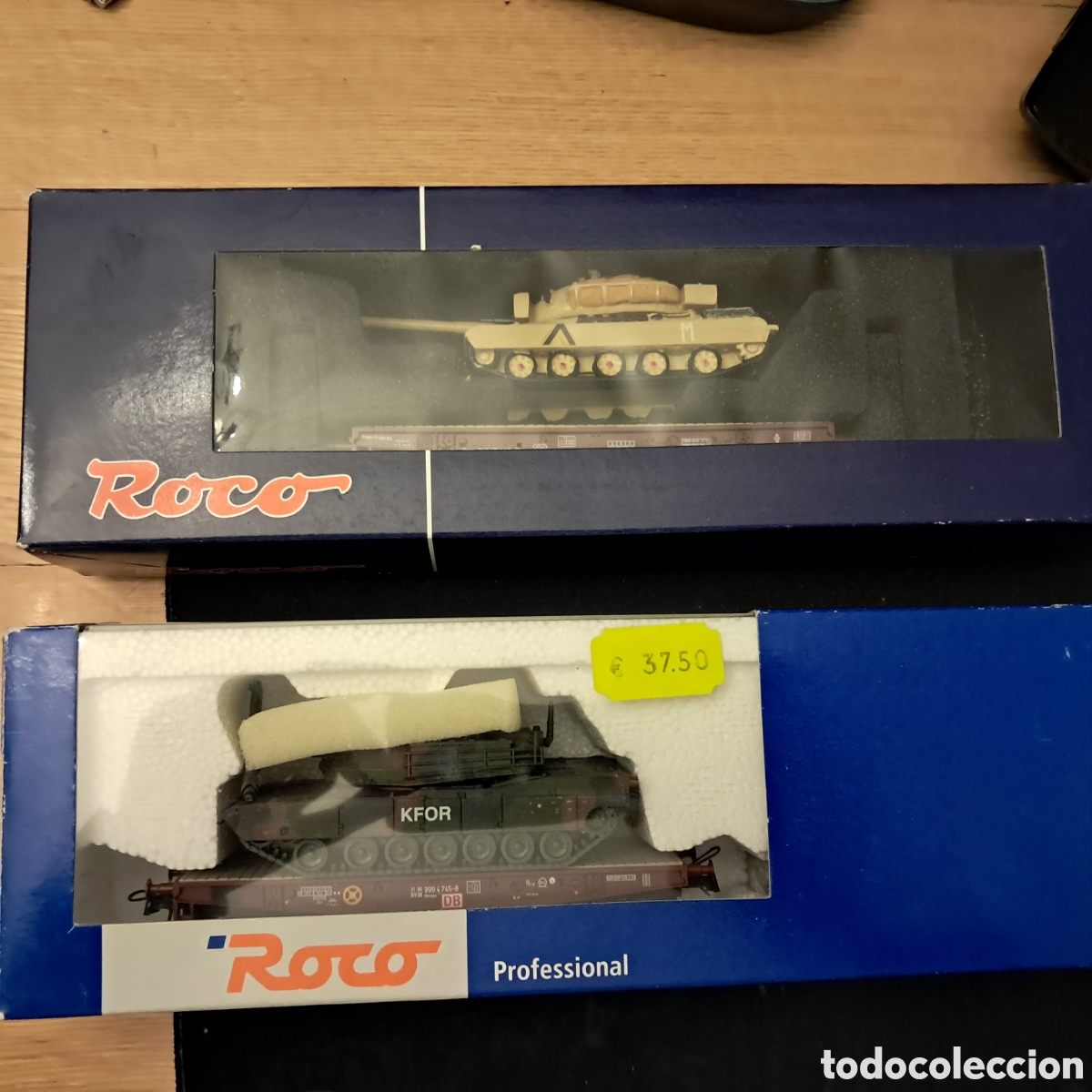 Trenes escala: Pareja de vagones Roco - Foto 1