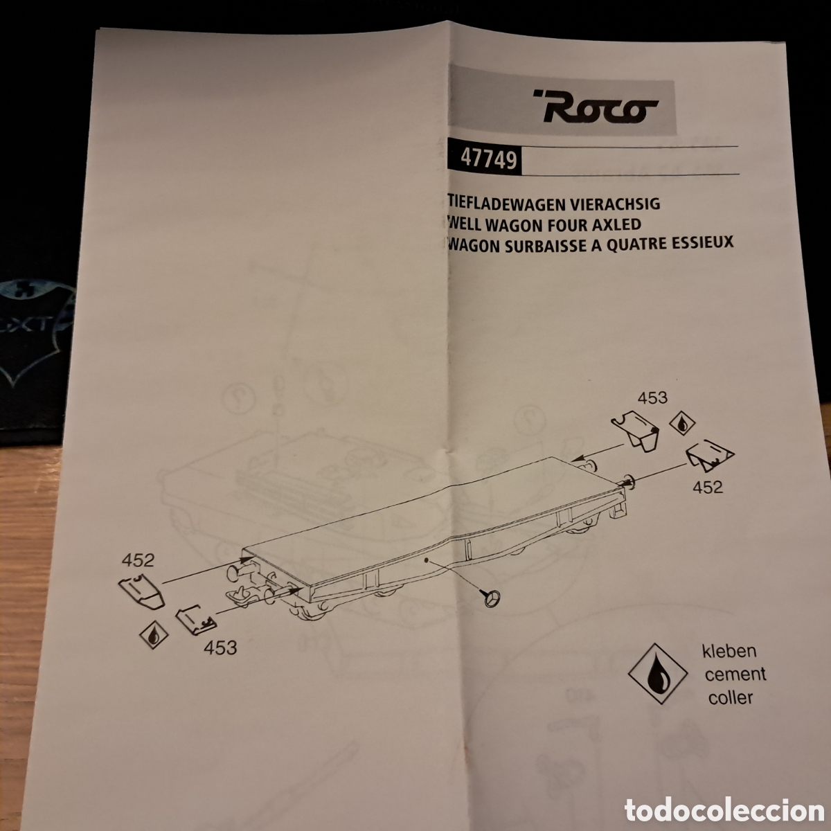Trenes escala: Pareja de vagones Roco - Foto 6