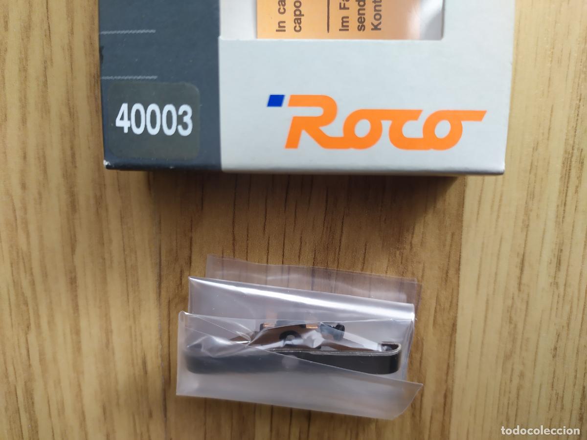 Trenes Escala: ROCO H0 Pat&iacute;n para locomotoras o vagones con luz en 3 carriles, referencia 40003. &iexcl;&iexcl; A ESTRENAR !!