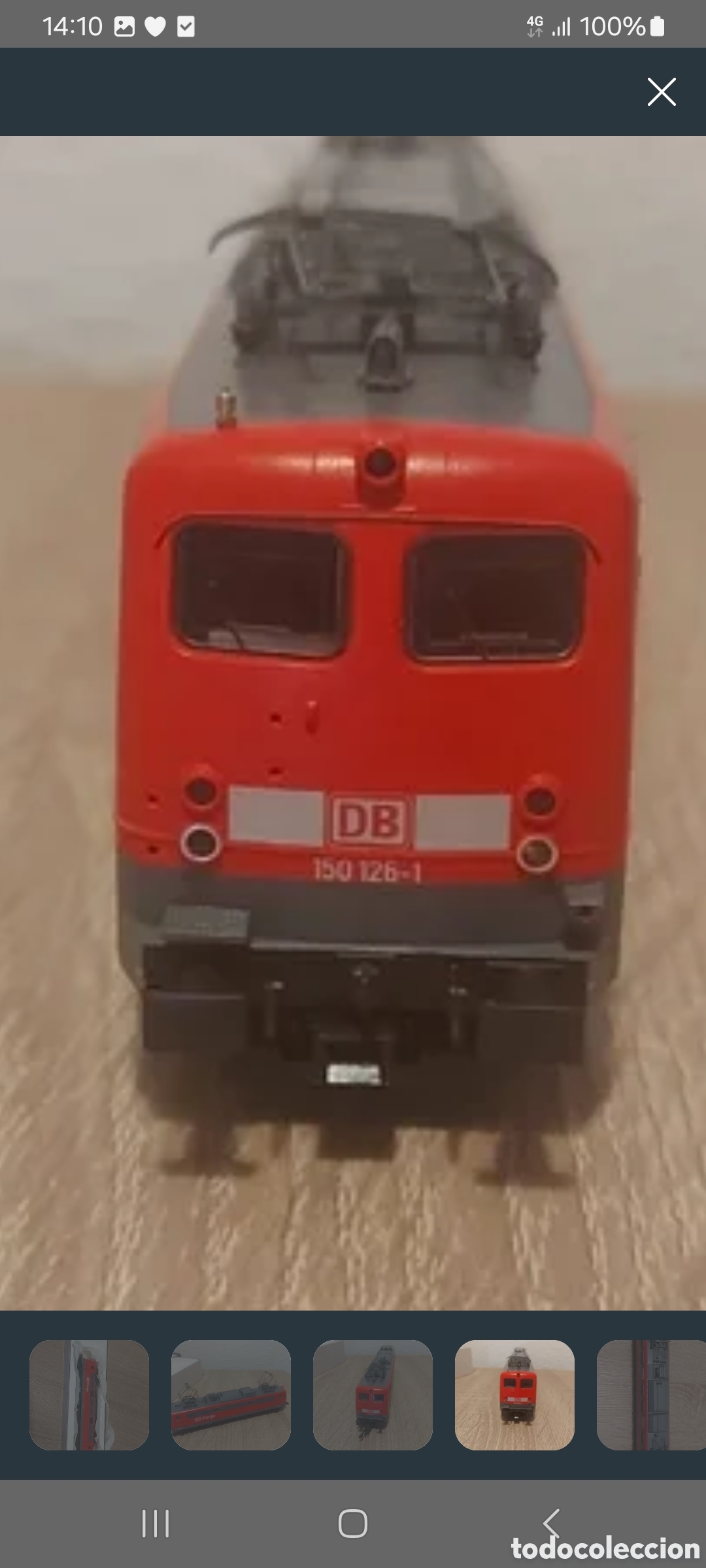 Trenes escala: Locomotora Roco H0 DB br150 CC - Foto 3