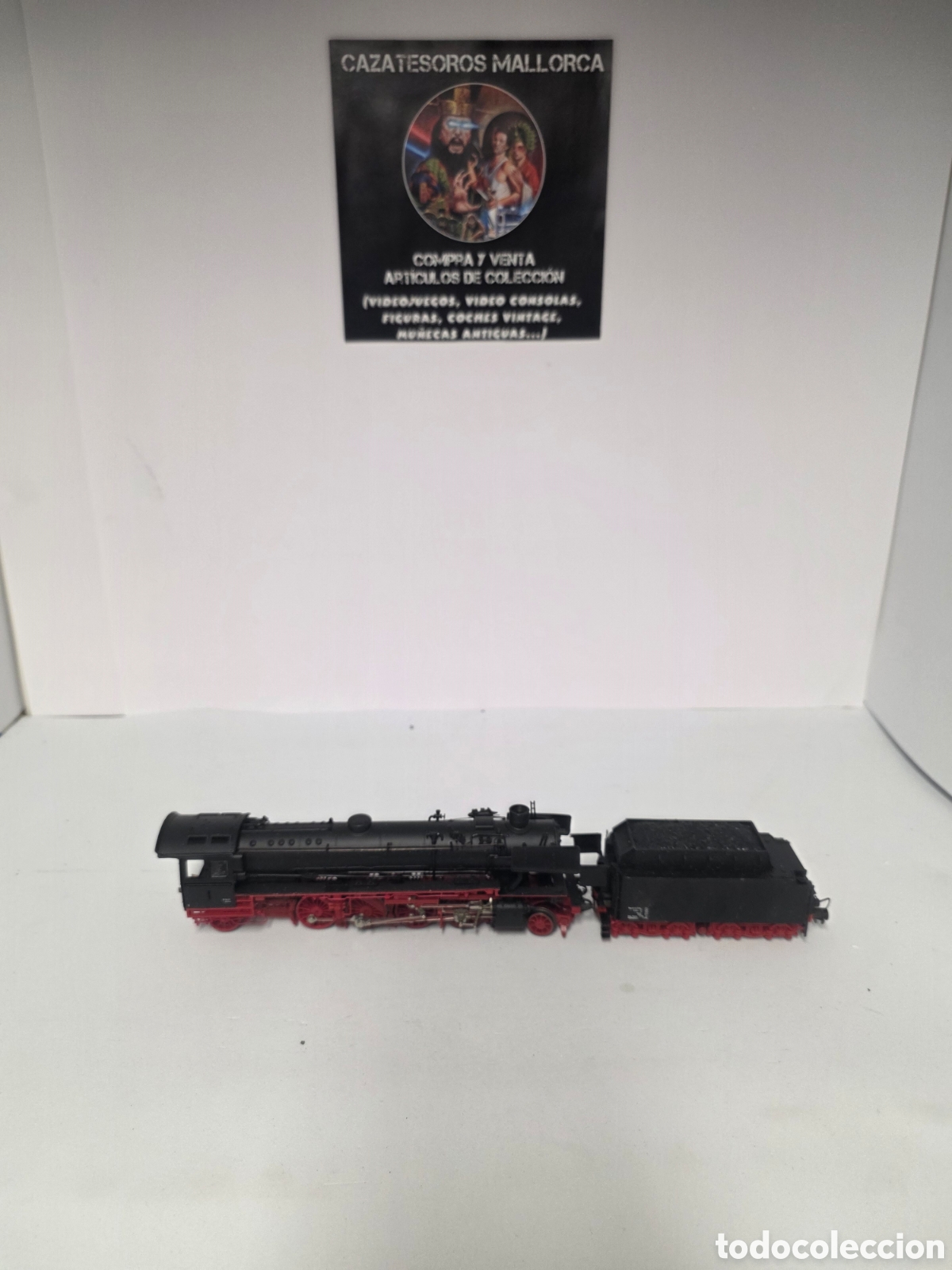 Trenes Escala: Locomotora vapor ROCO BR50 H0 1:87 con vag&oacute;n carb&oacute;n &ndash; tren maqueta