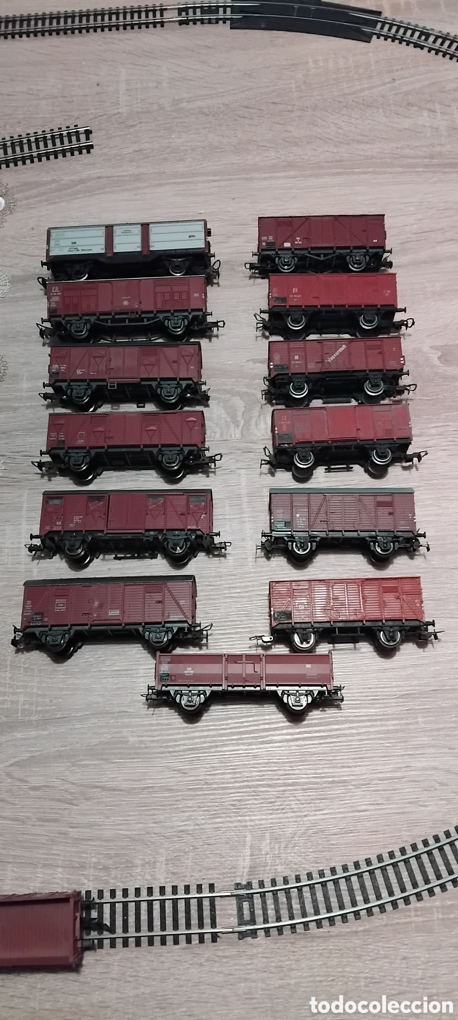 Trenes Escala: 13 vagones h0 AC roco piko