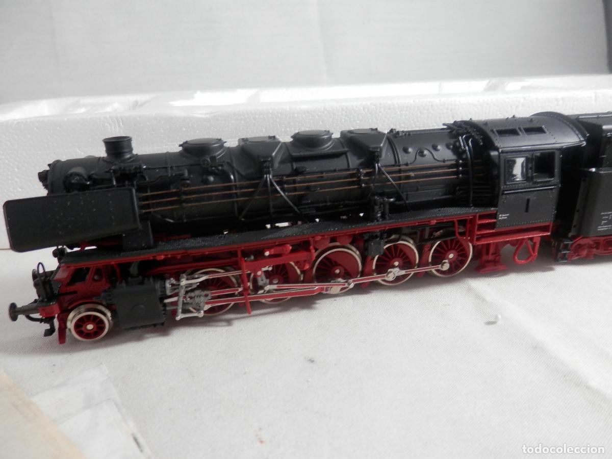 Trenes Escala: LOCOMOTORA VAPOR DE LA DB ESCALA HO DE ROCO