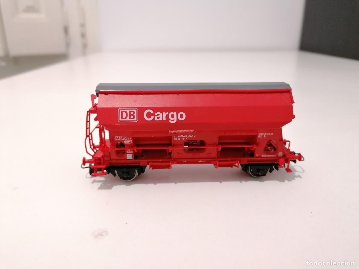 Trenes Escala: Roco H0 Vag&oacute;n Tolva DB Cargo Buen Estado