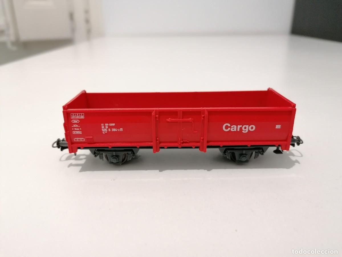 Trenes Escala: Roco H0 Vag&oacute;n de Mercanc&iacute;as de Borde Alto DB Cargo Buen Estado