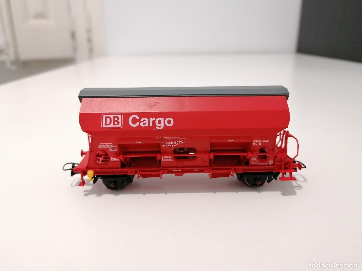 Trenes Escala: Roco H0 Vag&oacute;n Tolva DB Cargo Buen Estado