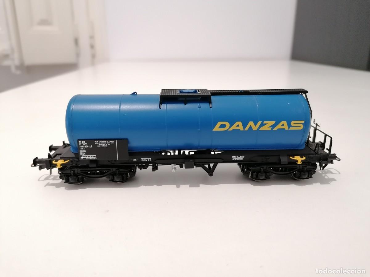 Trenes Escala: Roco H0 Vag&oacute;n Cisterna DANZAS SNCF Buen Estado