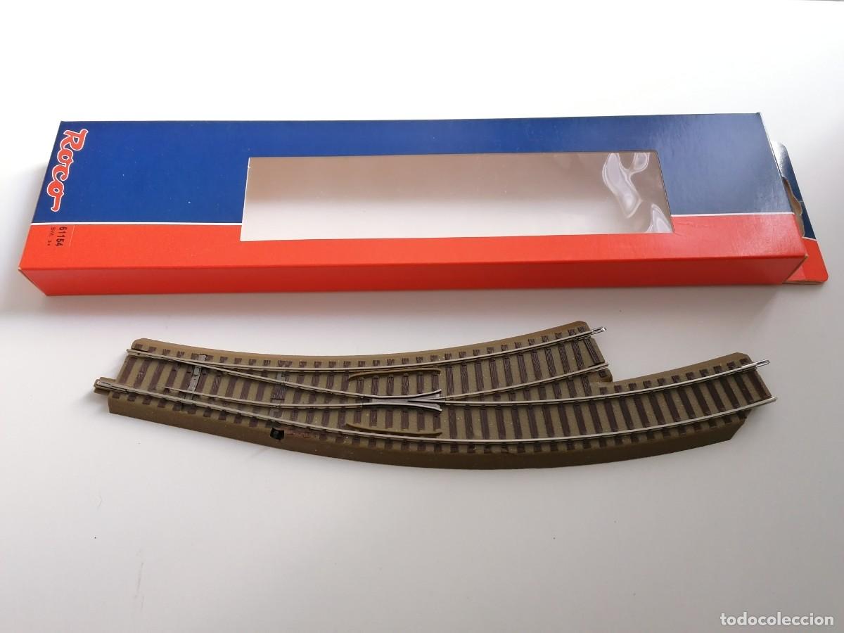 Trenes Escala: Roco H0 61154 Desv&iacute;o Curvo a la Izquierda R 3/4 30&ordm; r 434,5 mm Nuevo