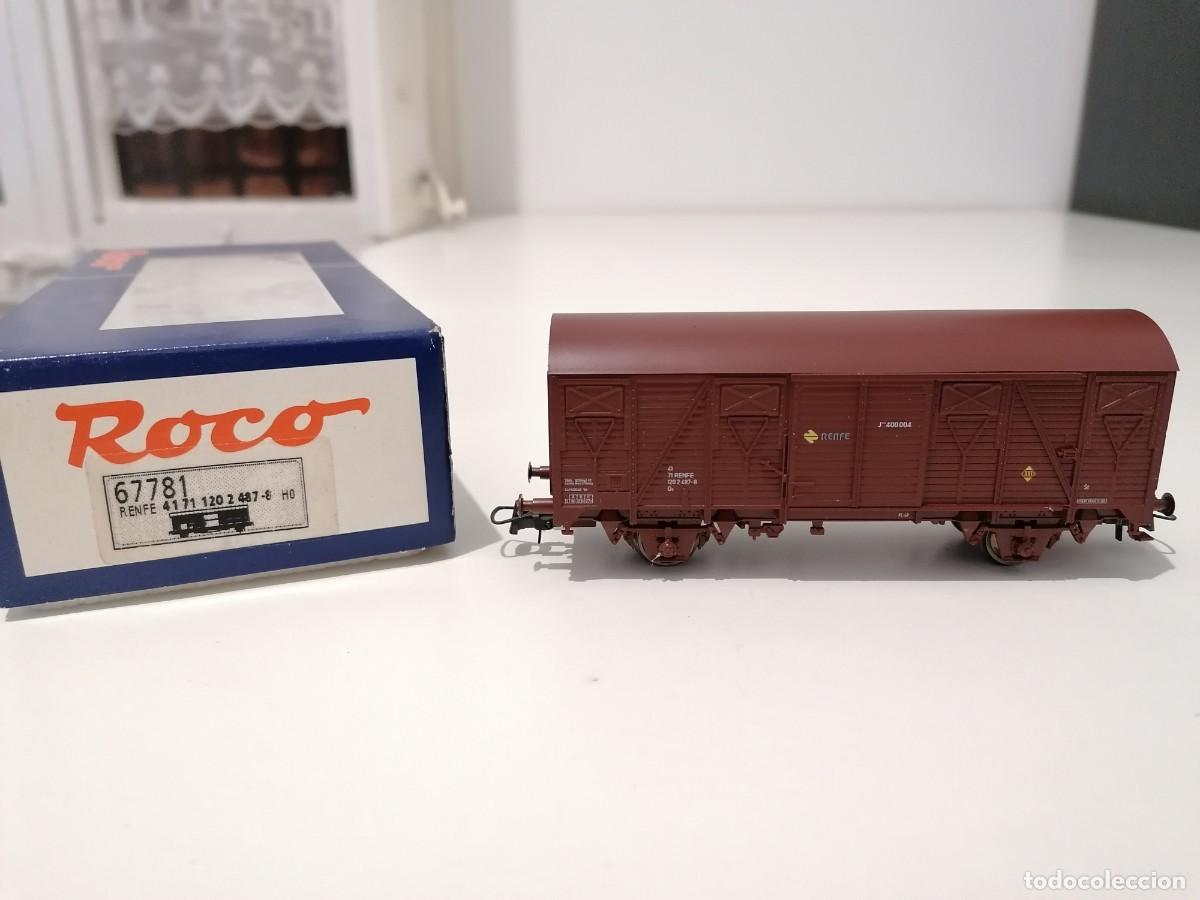 Trenes Escala: Roco H0 67781 Vag&oacute;n Cerrado Tipo J Renfe Nuevo