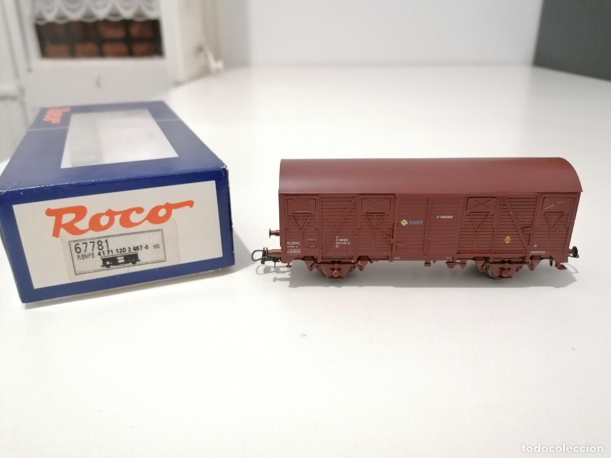 Trenes Escala: Roco H0 67781 Vag&oacute;n Cerrado Tipo J Renfe Nuevo