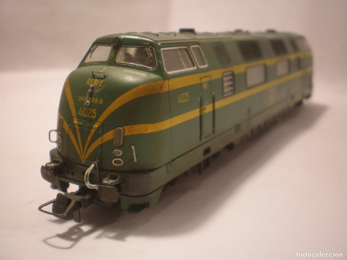 Trenes Escala: Locomotora diesel RENFE, 4025, Escala HO