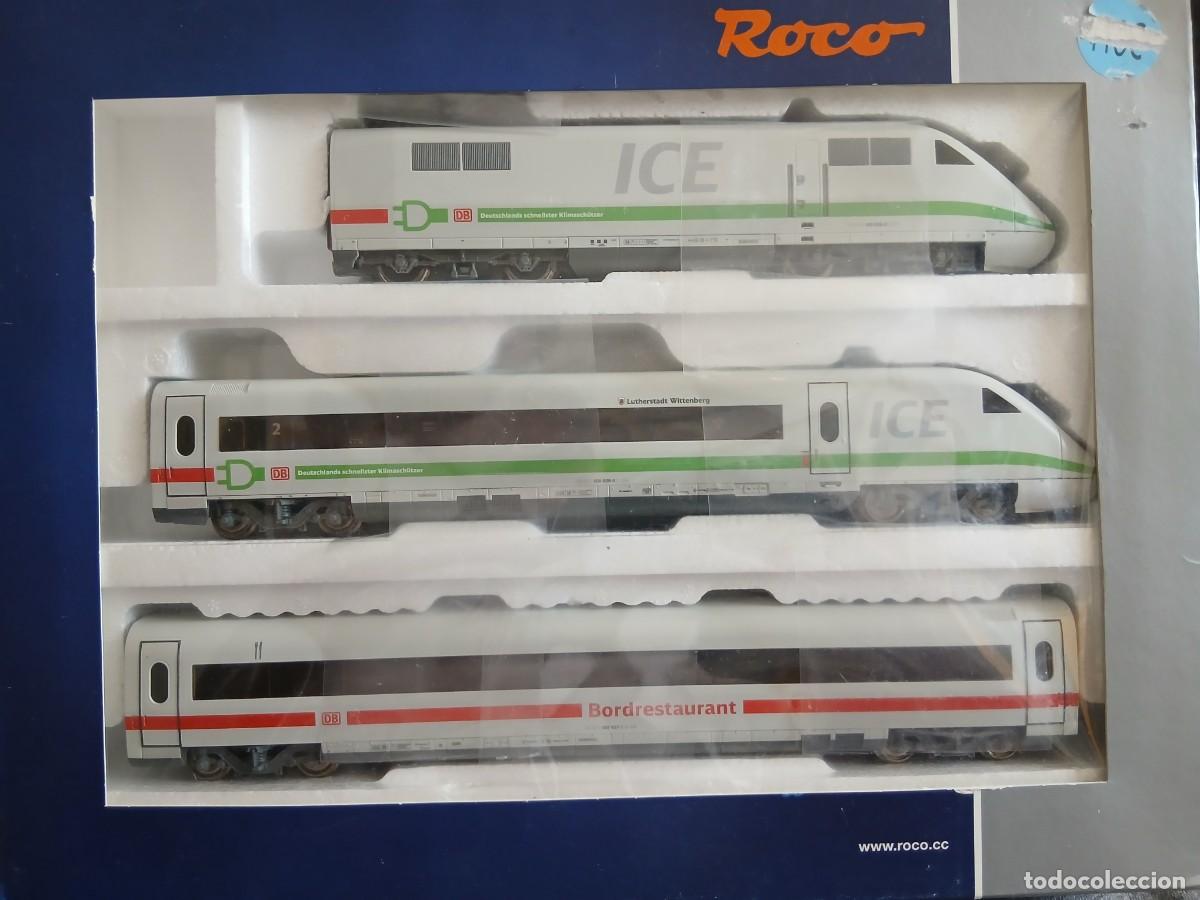 Trenes escala: composicion ICE roco H0 - Foto 11