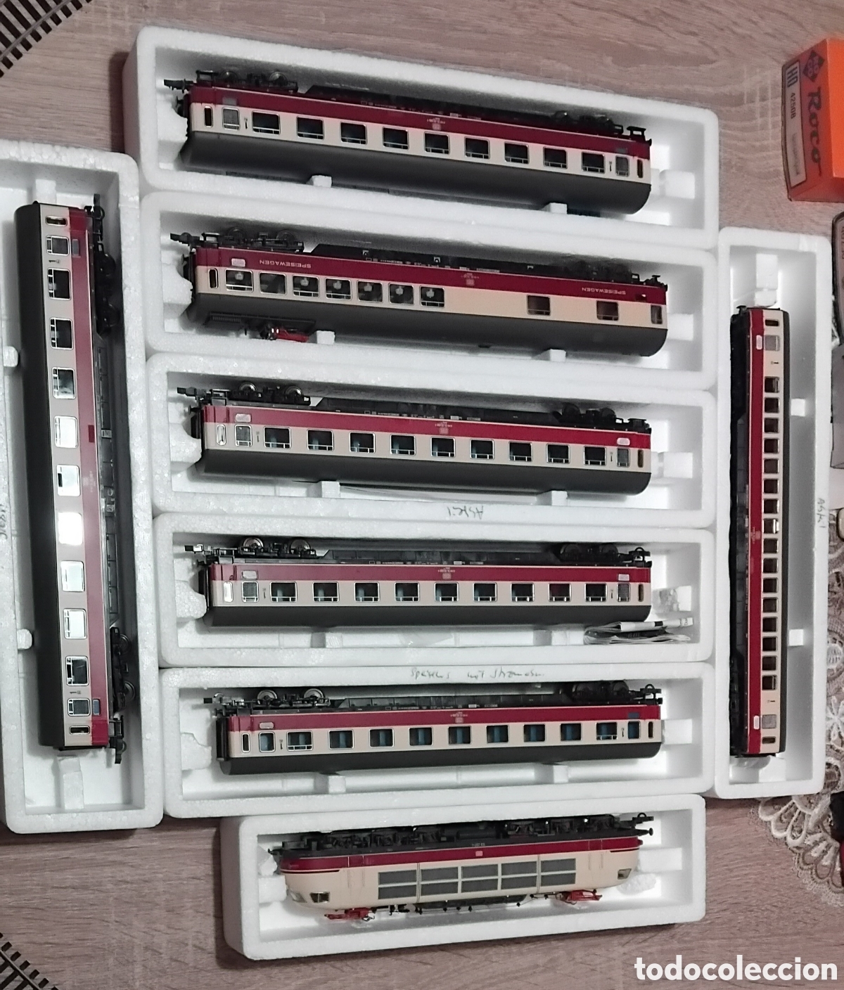 Trenes escala: Roco locomotora + 7 vagones db h0 cc
