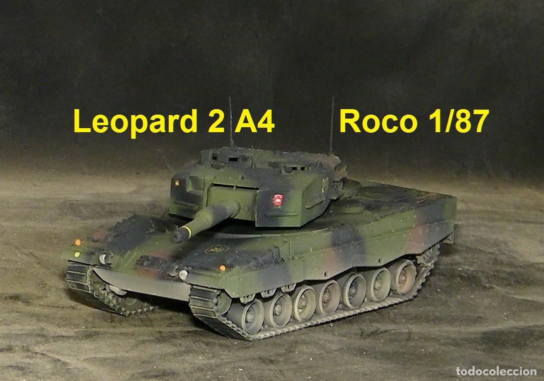 Trenes escala: Leopard 2A4 del ET, Roco 1/87 - Foto 1