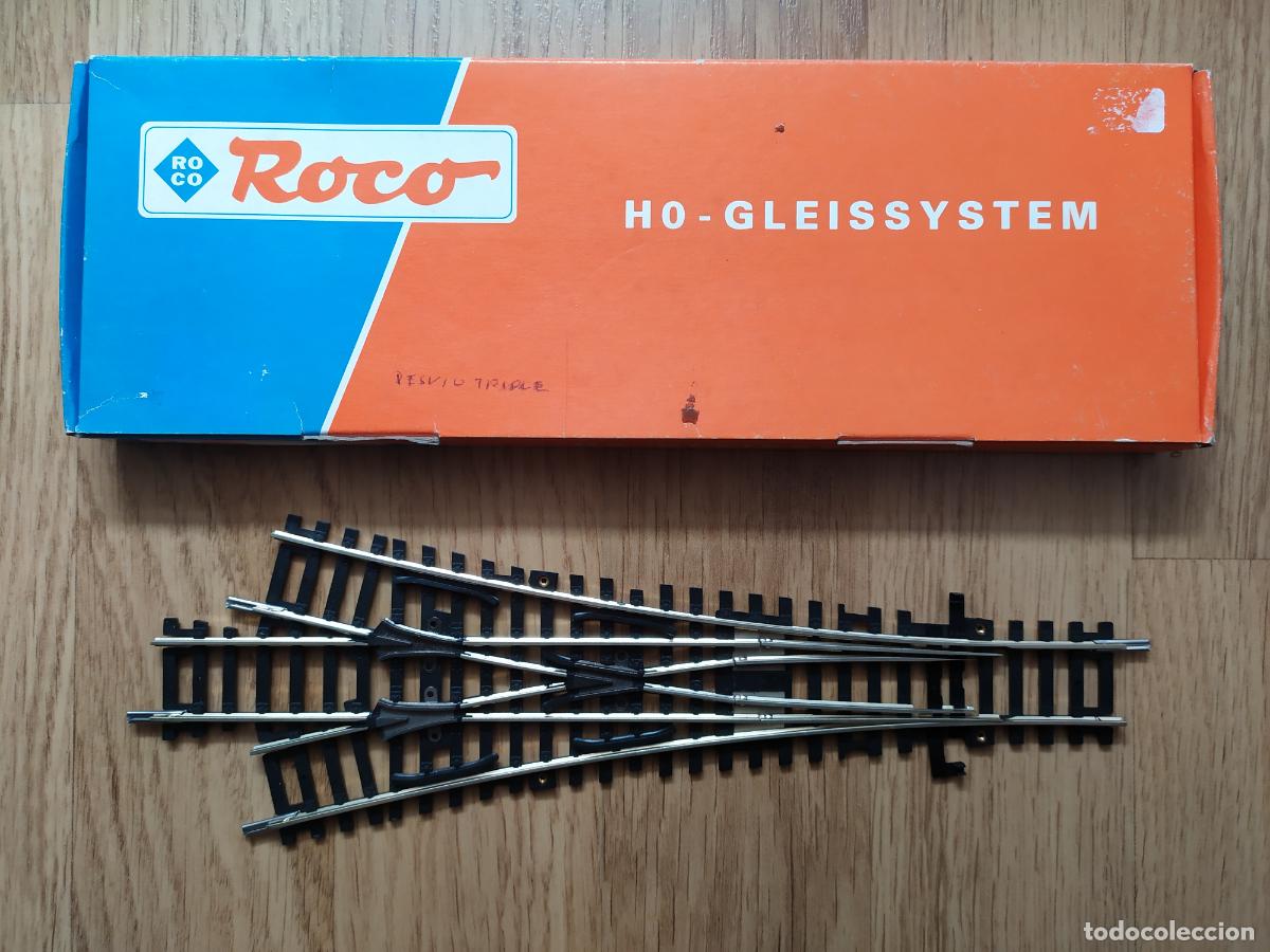 Trenes escala: ROCO H0 Desv&iacute;o triple referencia 42316 A ESTRENAR.