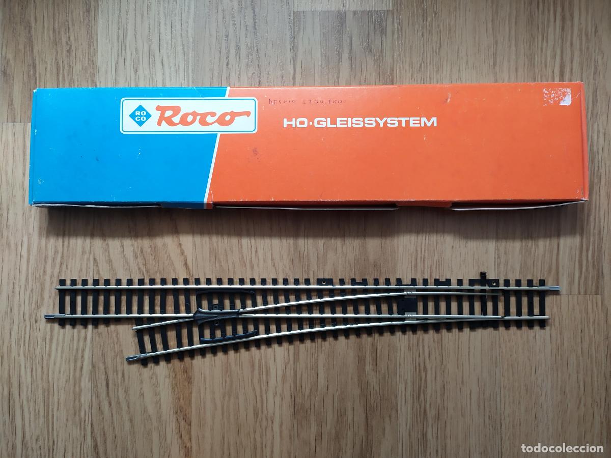 Trenes escala: ROCO H0 Desv&iacute;o manual a izquierda referencia 42359 A ESTRENAR.