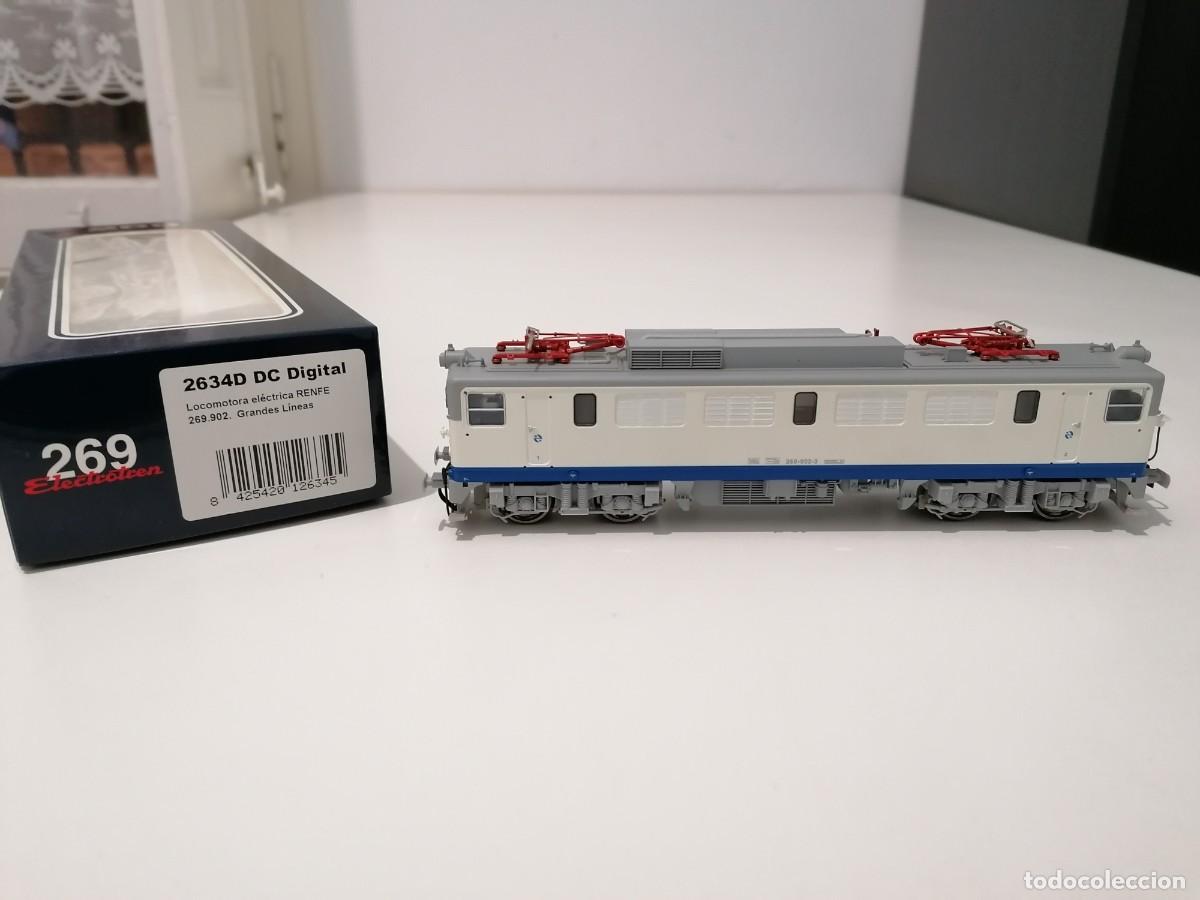Trenes escala: Electrotren H0 2634D Locomotora El&eacute;ctrica 269 Grandes L&iacute;neas Renfe Digital Nueva