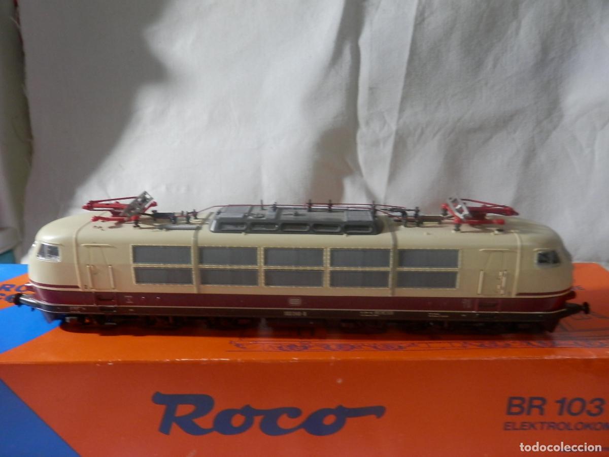 Trenes escala: LOCOMOTORA ELECTRICA DE LA DB BR 103 ESCALA HO DE ROCO