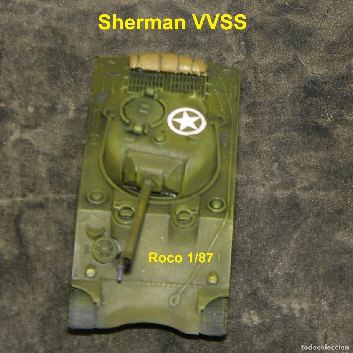 Trenes escala: Sherman VVSS, Roco 1/87