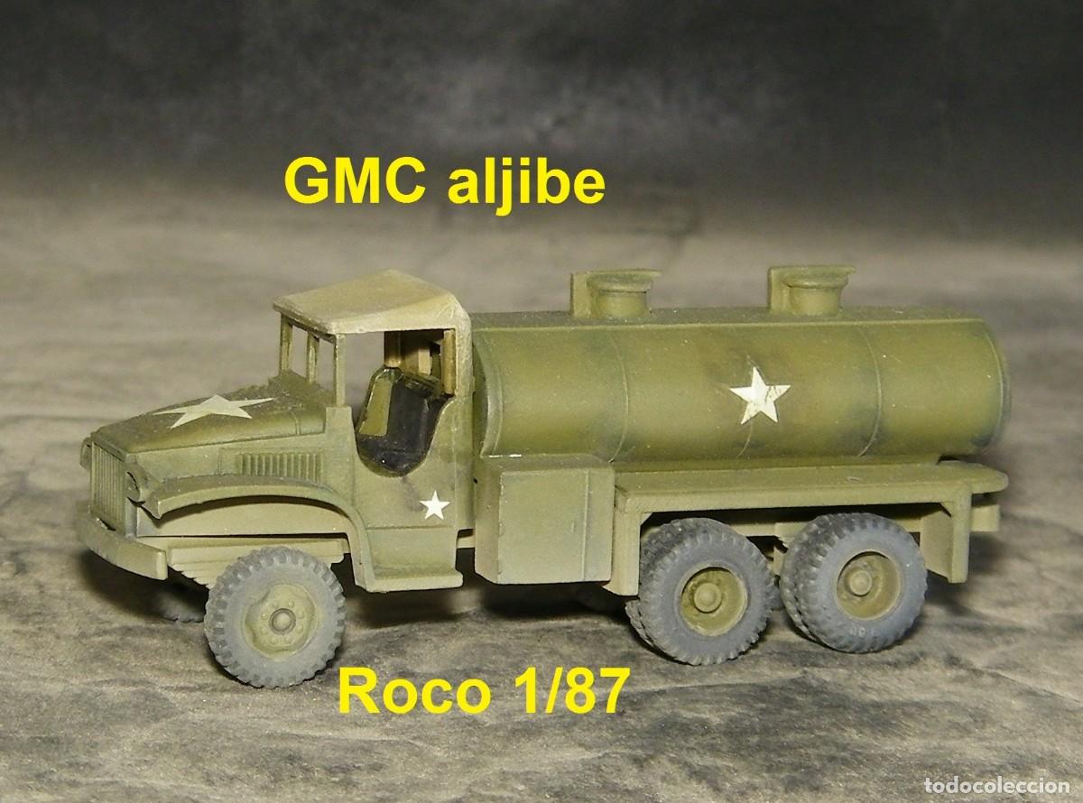 Trenes escala: GMC aljibe, Roco 1/87