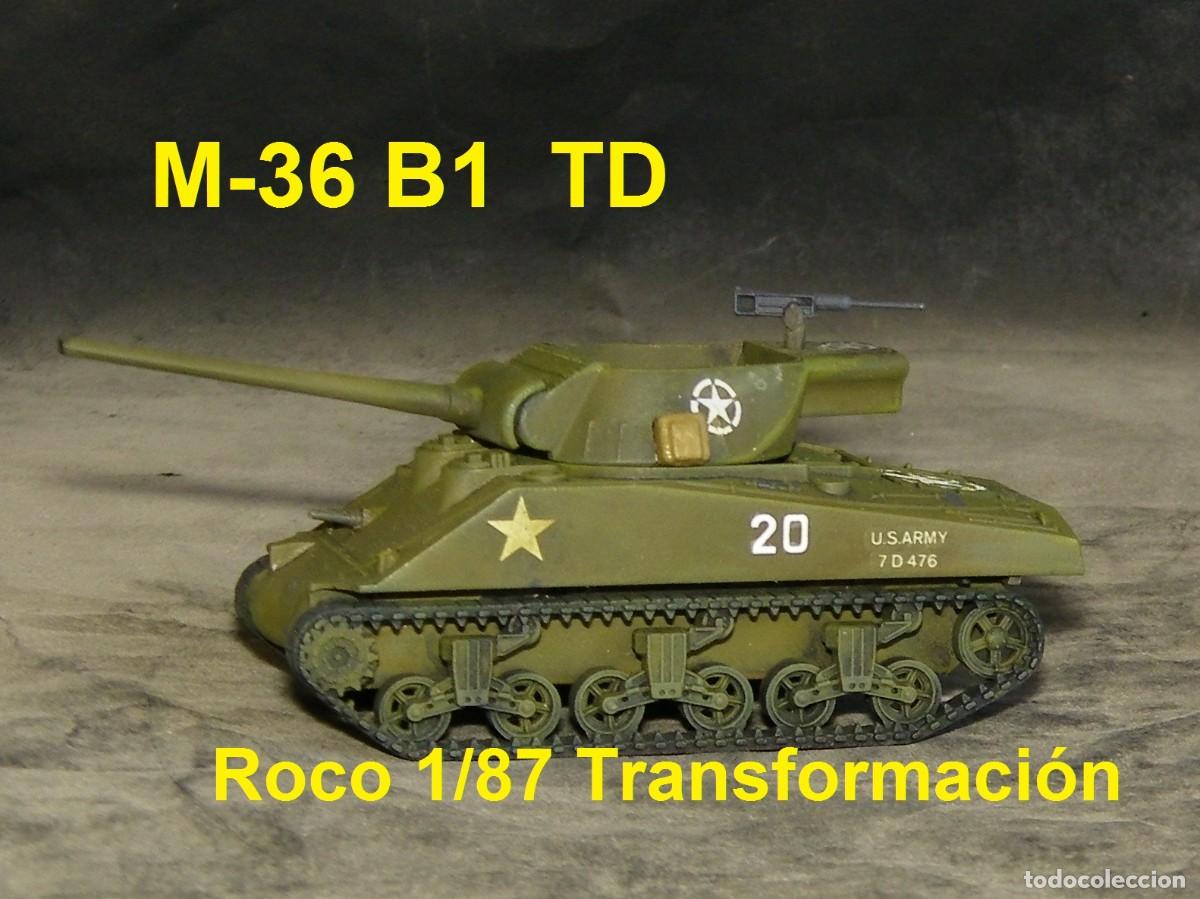 Trenes escala: Cazacarros M- 36 B1 TD, Roco 1/87
