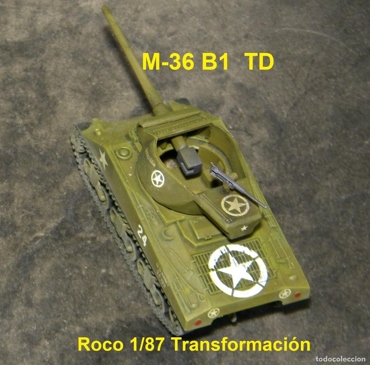 Trenes escala: Cazacarros M- 36 B1 TD, Roco 1/87