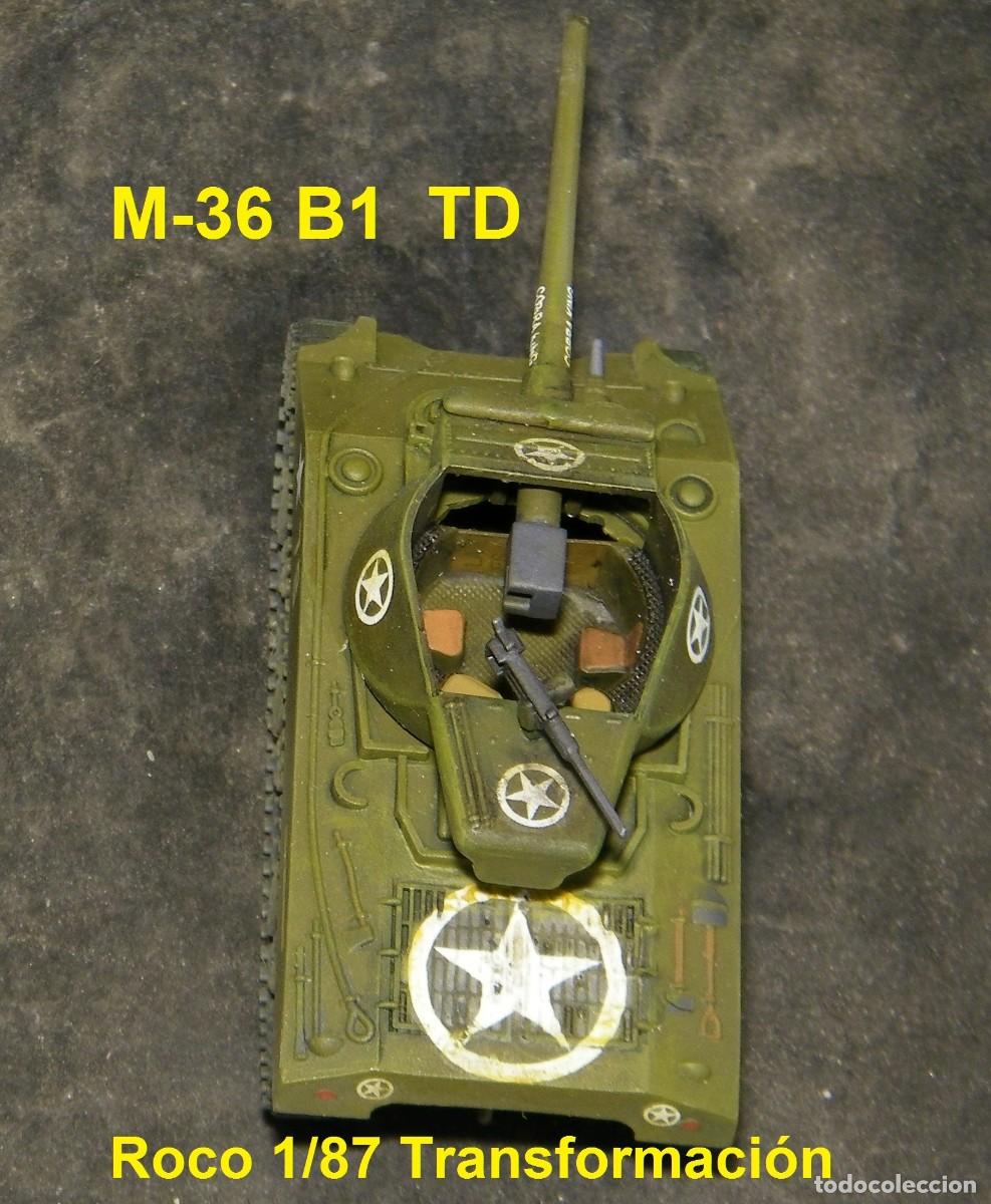 Trenes escala: Cazacarros M- 36 B1 TD, Roco 1/87