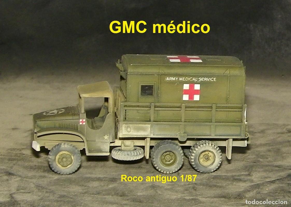 Trenes escala: GMC m&eacute;dico, Roco 1/87 antiguo