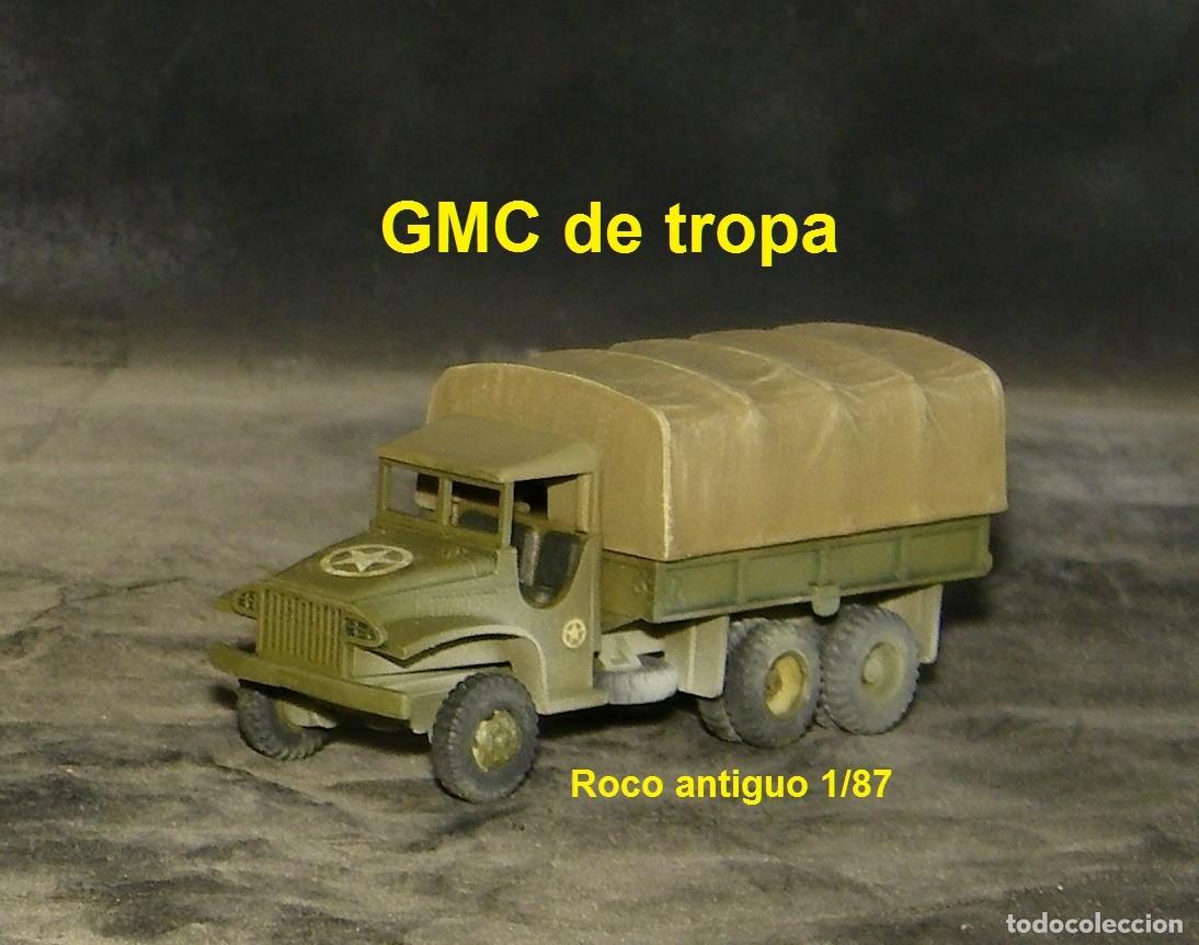 Trenes escala: GMC tropa, Roco 1/87 antiguo