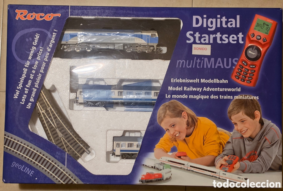 Trenes escala: Set de iniciaci&oacute;n Roco H0. Digital con sonido