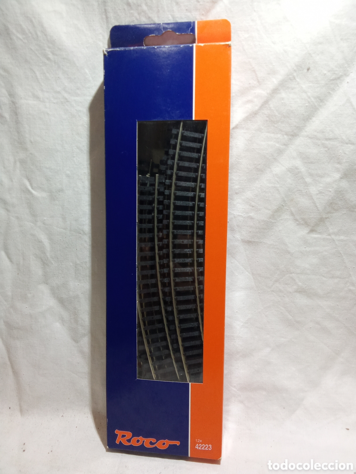 Scale Trains: 12 TRAMOS CURVOS 4223 DE ROCO H0 EN CAJA