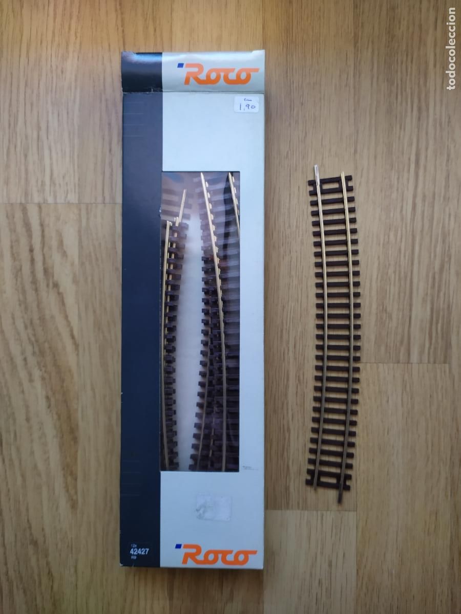 Trenes escala: ROCO H0 Caja con 12 v&iacute;as curvas R9 826,4mm referencia 42427. A ESTRENAR.