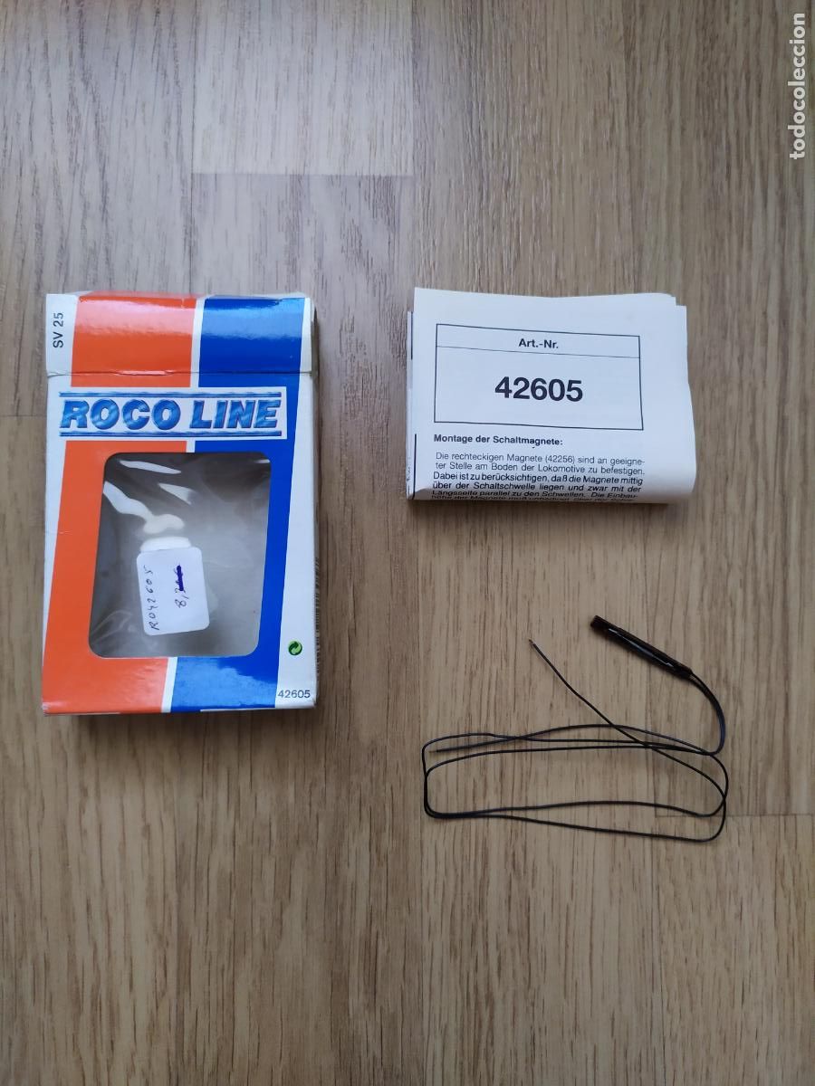Trenes escala: ROCO H0 Reed de contacto en traviesa referencia 42605