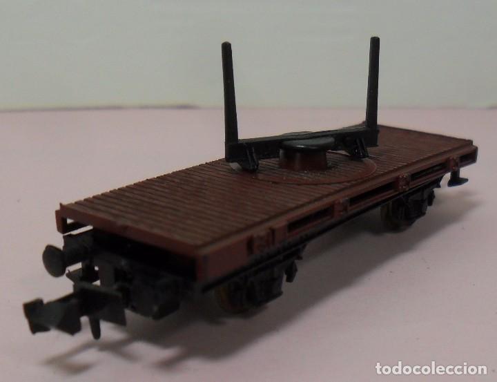 Trenes escala: ROCO N - Vag&oacute;n plataforma - Foto 2