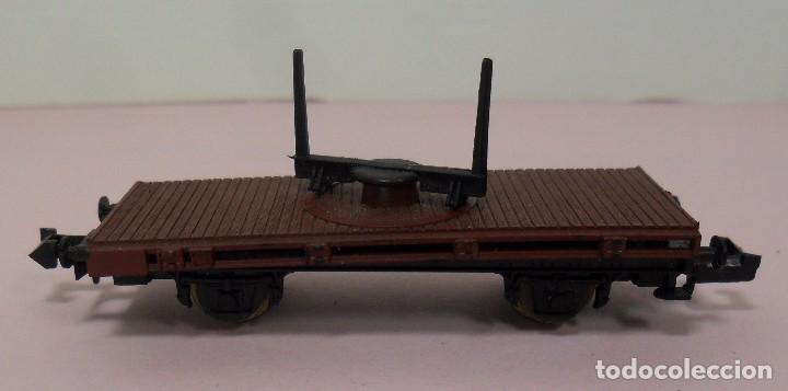 Trenes escala: ROCO N - Vag&oacute;n plataforma - Foto 4