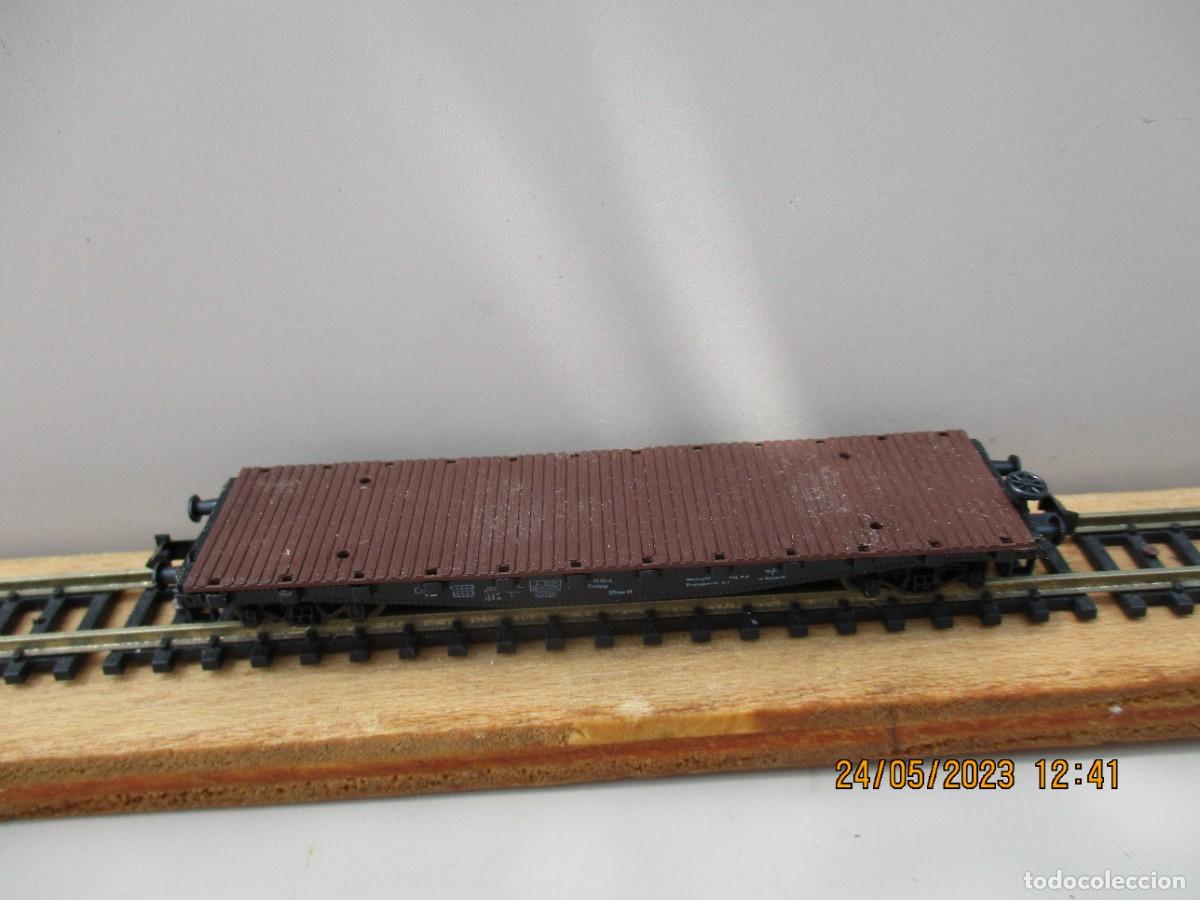 Trenes escala: Roco vagon plataforma bogies - Foto 1