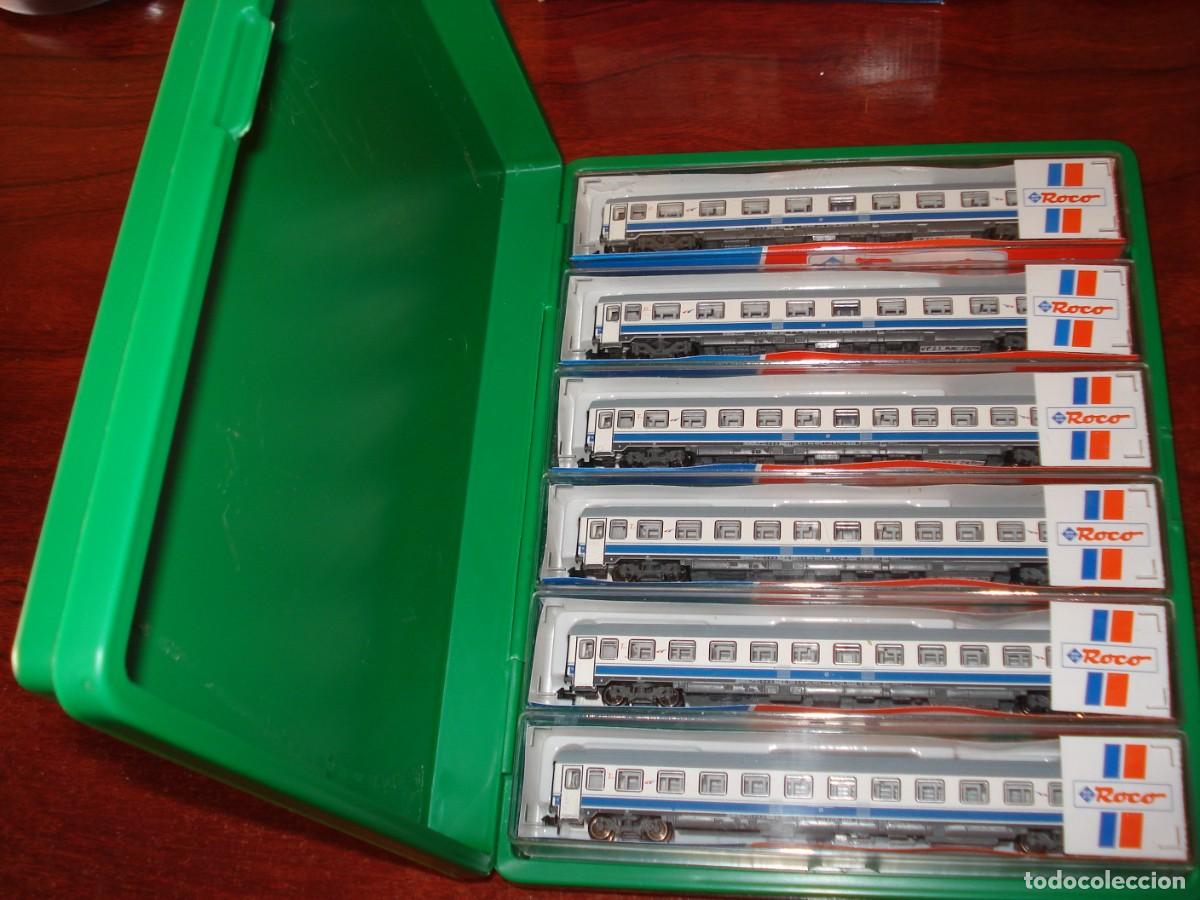 Trenes escala: COMPOSICION DE 6 COCHES DE PASAJEROS Danone DE RENFE - Foto 1