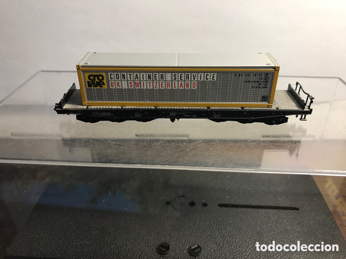 Trenes escala: VAG&Oacute;N CONTENEDORES ROCO - Foto 2