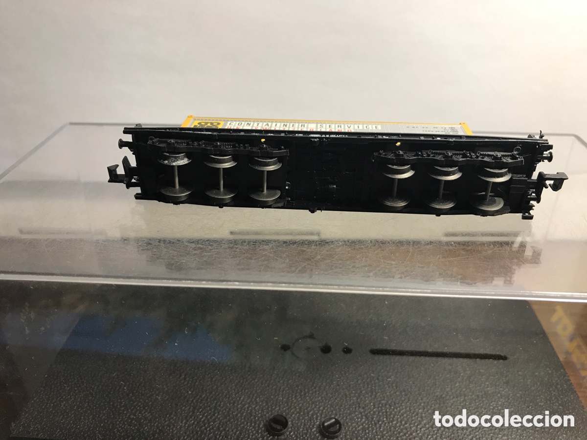 Trenes escala: VAG&Oacute;N CONTENEDORES ROCO - Foto 3