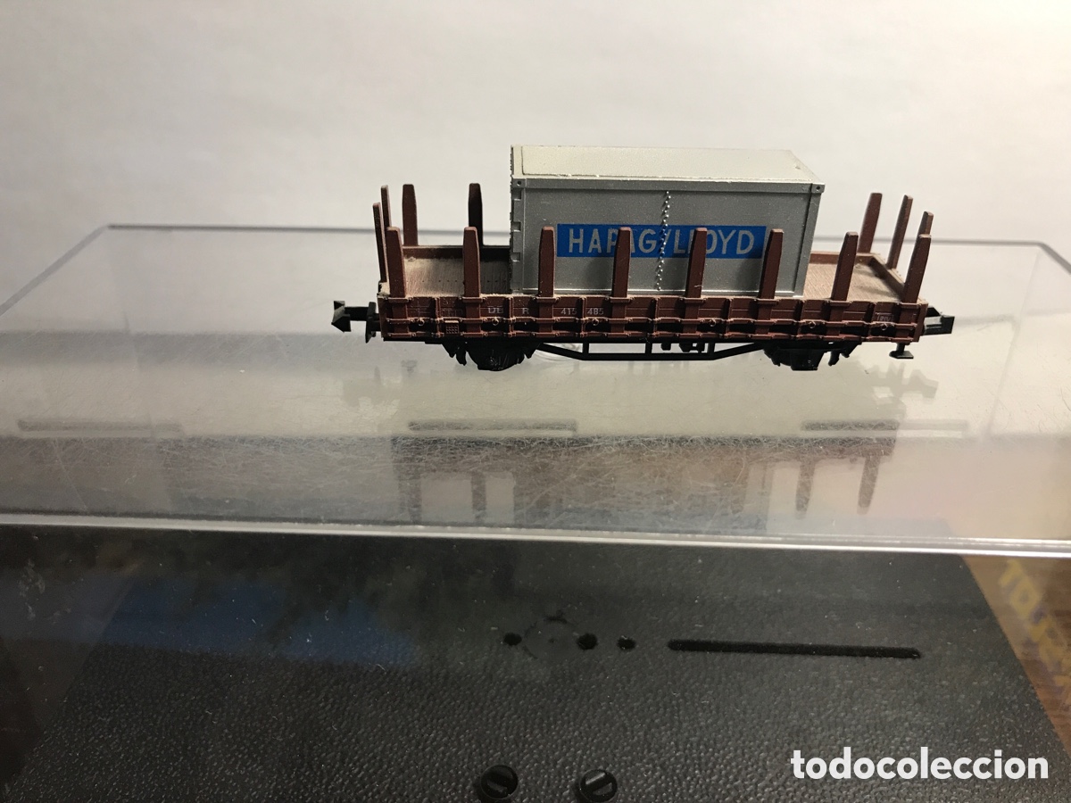 Trenes escala: VAG&Oacute;N CONTENEDORES ROCO - Foto 2